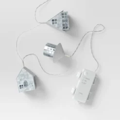 8ct LED Battery Operated Christmas Metal Village Novelty String Lights Warm White With Clear Wire - Wondershop™ -Wondershop Sales GUEST 0183e41b e528 4302 88d4 f89fe87f2c54