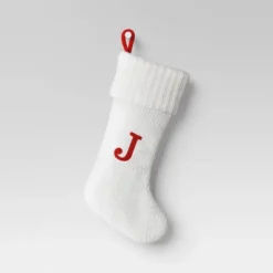 Knit Monogram Christmas Stocking White - Wondershop™ -Wondershop Sales GUEST 047884d7 a180 4211 85ec 4c68a22e032b