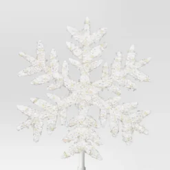 13.5" Pre-lit Snowflake Christmas Warm White LED Lights Tree Topper - Wondershop™ 5 13.5" Pre-lit Snowflake Christmas Warm White LED Lights Tree Topper - Wondershop™ -Wondershop Sales GUEST 0bd112e4 70c9 43ea b229 b1bbe00d4d17