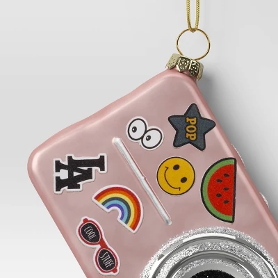 Christmas Glass Digital Camera Ornament - Wondershop™ 2 Christmas Glass Digital Camera Ornament - Wondershop™ - Image 2