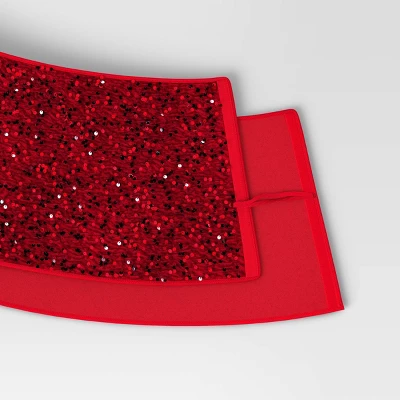 Christmas Roll Up Sequin Collar Red - Wondershop™ 3 Christmas Roll Up Sequin Collar Red - Wondershop™ - Image 3