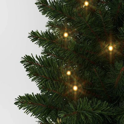 Pre-Lit LED Alberta Spruce Artificial Christmas Tree - Wondershop™ 3 Pre-Lit LED Alberta Spruce Artificial Christmas Tree - Wondershop™ - Image 3