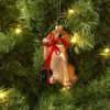 Christmas Glass Dog Ornament - Wondershop™