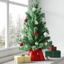 4ct Christmas Jingle Bell Christmas Ornament Set White - Wondershop™