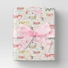 45' Christmas Holiday Cheer Premium Ribbon Pink Sheer - Wondershop™