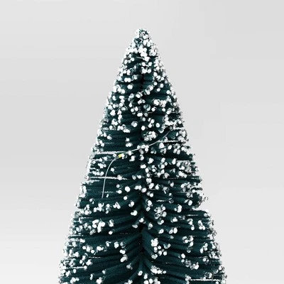 2pk Christmas Lit Sisal Tree Decor Green - Wondershop™ 2 2pk Christmas Lit Sisal Tree Decor Green - Wondershop™ - Image 2