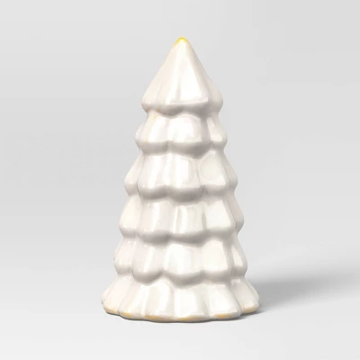 3ct Christmas Ceramic White Tree Set - Wondershop™ 3 3ct Christmas Ceramic White Tree Set - Wondershop™ - Image 3
