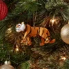 Faux Fur Tiger Christmas Tree Ornament - Wondershop™