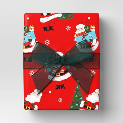 30' Christmas Fabric Ribbon Green Sheer - Wondershop™ 1 30' Christmas Fabric Ribbon Green Sheer - Wondershop™