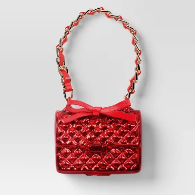 3pc Christmas Gift Ornament Set Glass Fashionista - Wondershop™ 5 3pc Christmas Gift Ornament Set Glass Fashionista - Wondershop™ - Image 5