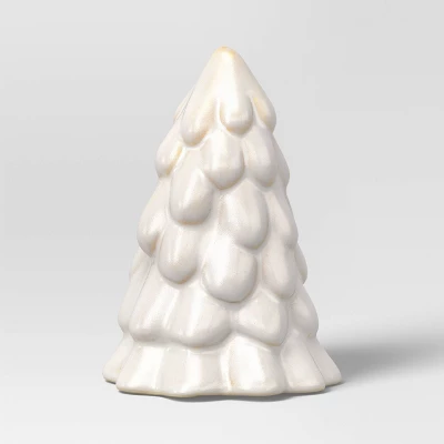 3ct Christmas Ceramic White Tree Set - Wondershop™ 4 3ct Christmas Ceramic White Tree Set - Wondershop™ - Image 4