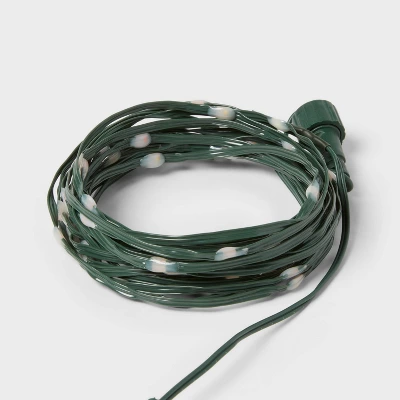 50ct LED Heavy Duty Dewdrop Christmas Indoor Fairy String Lights With Green Wire - Wondershop™ 2 50ct LED Heavy Duty Dewdrop Christmas Indoor Fairy String Lights With Green Wire - Wondershop™ - Image 2