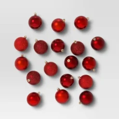 50ct Shatter-Resistant Round Christmas Tree Ornament Set - Wondershop™ 19 50ct Shatter-Resistant Round Christmas Tree Ornament Set - Wondershop™ -Wondershop Sales GUEST 344779e3 9805 43e6 877f 228da87a6fd3