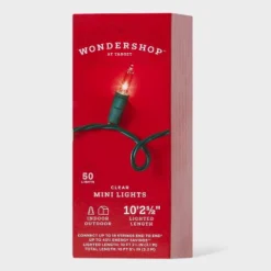 50ct Incandescent Mini Christmas String Lights With Green Wire - Wondershop™ 7 50ct Incandescent Mini Christmas String Lights With Green Wire - Wondershop™ -Wondershop Sales GUEST 38b51cdd cdea 43cb baf4 5951a98929f1