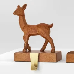 4pk Christmas Natural Carved Looking Deer - Wondershop™ -Wondershop Sales GUEST 4116d323 1120 43dc 846d 2b091861db19