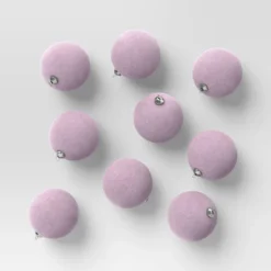 9ct 80mm Christmas Flocked Ball Ornament Set - Wondershop™ 20 9ct 80mm Christmas Flocked Ball Ornament Set - Wondershop™ -Wondershop Sales GUEST 4ac453ed 8da5 45a2 a4e5 e744b3e245cb