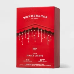 300ct Incandescent Mini Christmas Icicle Lights With White Wire - Wondershop™ 8 300ct Incandescent Mini Christmas Icicle Lights With White Wire - Wondershop™ -Wondershop Sales GUEST 4ce9237b 04e4 40bf a8ab 62354b390c30