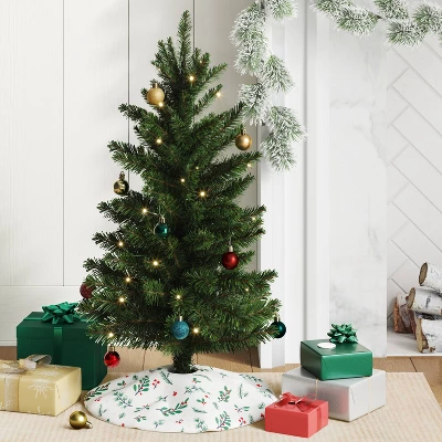 Pre-Lit LED Alberta Spruce Artificial Christmas Tree - Wondershop™ 1 Pre-Lit LED Alberta Spruce Artificial Christmas Tree - Wondershop™