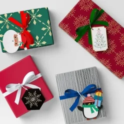 100ct Christmas Tie-On Gift Tags Classic Icons Multi-Pack - Wondershop™