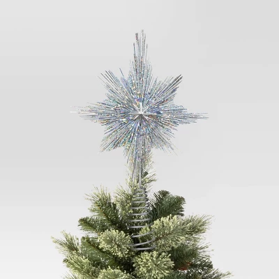 Metal Starburst With Tinsel Tree Topper - Wondershop™ 5 Metal Starburst With Tinsel Tree Topper - Wondershop™ - Image 5