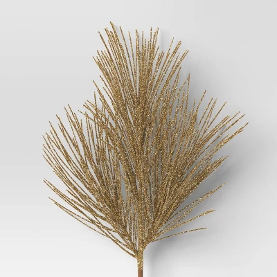 4pc Christmas Pick Set Champagne 2 Mixed Leaves Picks 2 Hard Needle - Wondershop™ 3 4pc Christmas Pick Set Champagne 2 Mixed Leaves Picks 2 Hard Needle - Wondershop™ - Image 3