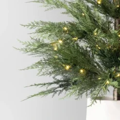 4.5' Pre-Lit Potted Balsam Artificial Christmas Tree - Wondershop™ 6 4.5' Pre-Lit Potted Balsam Artificial Christmas Tree - Wondershop™ -Wondershop Sales GUEST 624ea1e3 df3e 4a8f ba95 2f4c6c3cf964