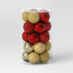 25ct Round Mini Christmas Tree Ornament Set - Wondershop™ -Wondershop Sales GUEST 66fc613e af01 450c 9284 79fd9f046e94