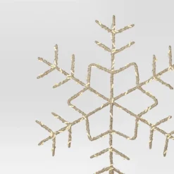 15.5" Pre-lit LED Metal Snowflake Christmas Tree Topper Champagne Gold With Warm White Lights - Wondershop™: Indoor Decor: Indoor Decor -Wondershop Sales GUEST 67feb1ae c88d 40bb ba01 4e8d9f14f5ca