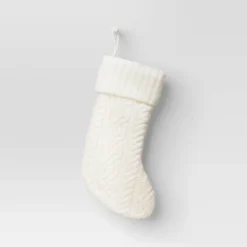 20" Cable Knit Christmas Stocking - Wondershop™ -Wondershop Sales GUEST 74360d5f d65c 49d7 8074 b92d9e73ac16