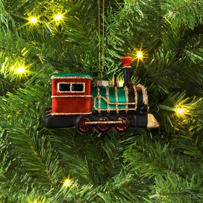 Christmas Glass Train Ornament - Wondershop™ 1 Christmas Glass Train Ornament - Wondershop™