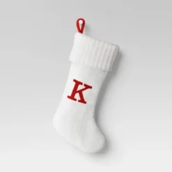 Knit Monogram Christmas Stocking White - Wondershop™ -Wondershop Sales GUEST 7afbafb2 6135 4c51 af45 94db5648b99a