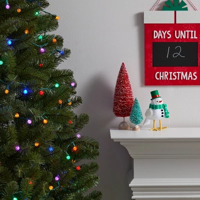 150ct LED Faceted Sphere Christmas String Lights Spool With Green Wire - Wondershop™ 1 150ct LED Faceted Sphere Christmas String Lights Spool With Green Wire - Wondershop™