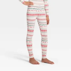 Kids' "Let It Snow" Fair Isle Cozy Knit Long Sleeve Shirt And Pants Holiday Matching Family Pajama Set - Wondershop™ Cream -Wondershop Sales GUEST 8797dcf5 76b5 416e 8f9f 5b2bdab15536