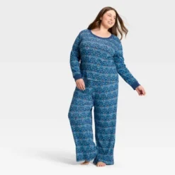 Women's Hanukkah Ribbed Long Sleeve Shirt And Pants Holiday Matching Family Pajama Set - Wondershop™ Blue 9 Women's Hanukkah Ribbed Long Sleeve Shirt And Pants Holiday Matching Family Pajama Set - Wondershop™ Blue -Wondershop Sales GUEST 886cfb8e db5e 4b53 8536 6866ae6b2f5a