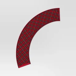 25'' Christmas Roll Up Plaid Tree Collar Red/Green - Wondershop™ -Wondershop Sales GUEST 8a70d5ac 4387 4084 8738 8485cbda268e