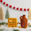 Christmas Felt Duo Figural Waffle And Maple Syrup - Wondershop™