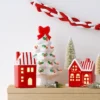 5" Christmas Lit Red Ceramic House Decor - Wondershop™