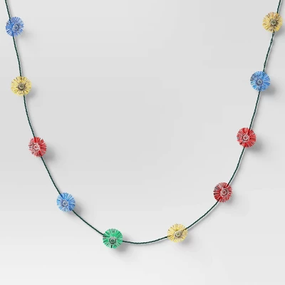 20ct Christmas Tinsel Lights Multi-Colored With Green Wire - Wondershop™ 2 20ct Christmas Tinsel Lights Multi-Colored With Green Wire - Wondershop™ - Image 2