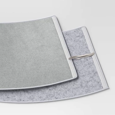 Christmas Roll Up Gray Boucle Tree Collar - Wondershop™ 3 Christmas Roll Up Gray Boucle Tree Collar - Wondershop™ - Image 3