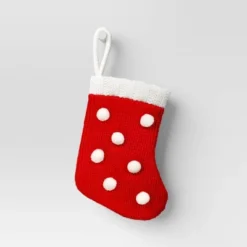 8.5" Christmas Mini Stocking - Wondershop™ -Wondershop Sales GUEST 95a37c1a 2976 4324 989c e13b3c963eb3