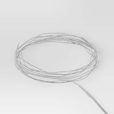 30ct LED Battery Operated Dewdrop Fairy String Lights - Wondershop™ 2 30ct LED Battery Operated Dewdrop Fairy String Lights - Wondershop™ - Image 2