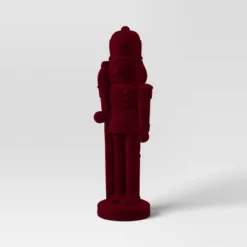 28" Christmas Flocked Nutcracker - Wondershop™ -Wondershop Sales GUEST 977275cd 6f08 4c61 b03c 324251a44a43