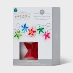 10ct LED Dewdrop Star Christmas Indoor Outdoor Novelty String Lights Multicolor With Clear Wire - Wondershop™ 7 10ct LED Dewdrop Star Christmas Indoor Outdoor Novelty String Lights Multicolor With Clear Wire - Wondershop™ -Wondershop Sales GUEST 9ac0d0a3 6d89 4123 89f9 50bd0a6b34a8