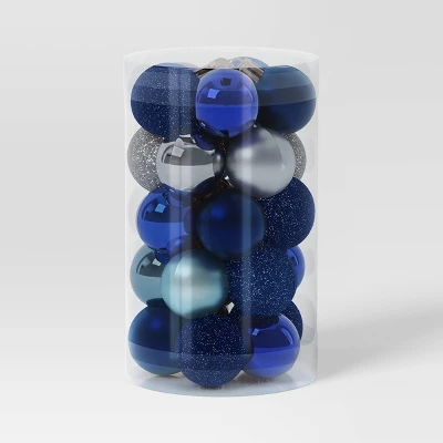 25ct Christmas 30mm Ornament Set - Wondershop™ 2 25ct Christmas 30mm Ornament Set - Wondershop™ - Image 2