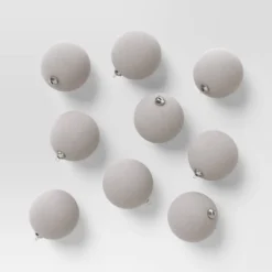 9ct 80mm Christmas Flocked Ball Ornament Set - Wondershop™ 18 9ct 80mm Christmas Flocked Ball Ornament Set - Wondershop™ -Wondershop Sales GUEST b8dbe55b 6ff8 408a b620 0fb3dd87f94b