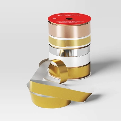 5 End Flat Christmas Ribbon 40' - Wondershop™ -Wondershop Sales GUEST bc012d76 69b8 46c6 a9aa 141825da2ff2