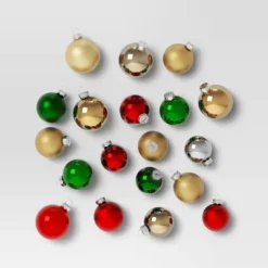 42ct Round Glass Christmas Tree Ornament Set - Wondershop™ 9 42ct Round Glass Christmas Tree Ornament Set - Wondershop™ -Wondershop Sales GUEST c1a2c68b 77f7 4388 b466 a8cdb0fe84cc