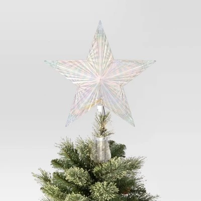 Christmas Lit 5 Point Star Tree Topper Multicolor - Wondershop™ 2 Christmas Lit 5 Point Star Tree Topper Multicolor - Wondershop™ - Image 2