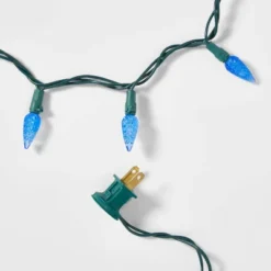 60ct LED C6 Faceted Christmas String Lights With Green Wire - Wondershop™ -Wondershop Sales GUEST c80e97fb 60a4 4130 8bab 15b732c0f3b7