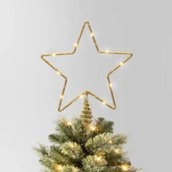 10in LED Lit Dewdrop Glitter Metal Open Star Christmas Tree Topper - Wondershop™ -Wondershop Sales GUEST cd1a9f64 b76a 4076 a498 c65f10474e57
